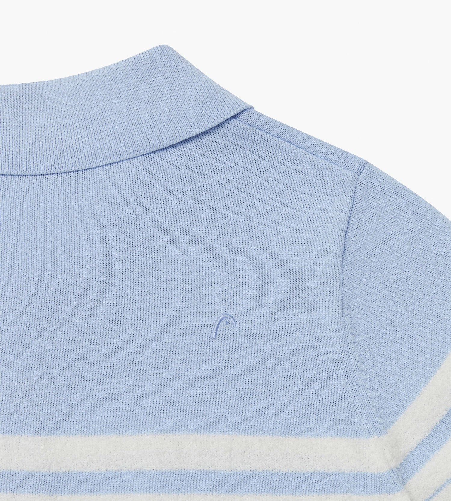Head Golf Stripe Knit Polo - DUSTY BLUE