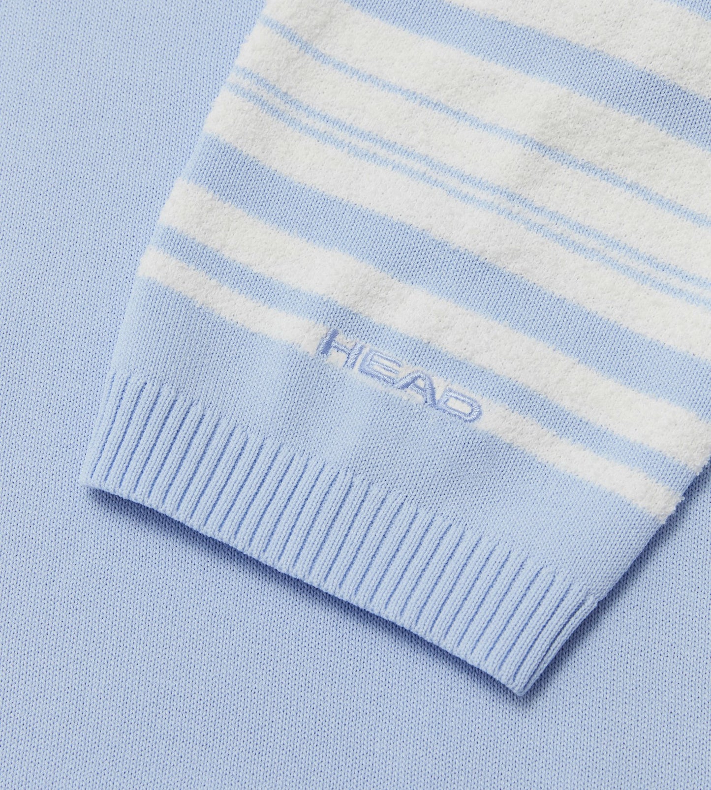Head Golf Stripe Knit Polo - DUSTY BLUE