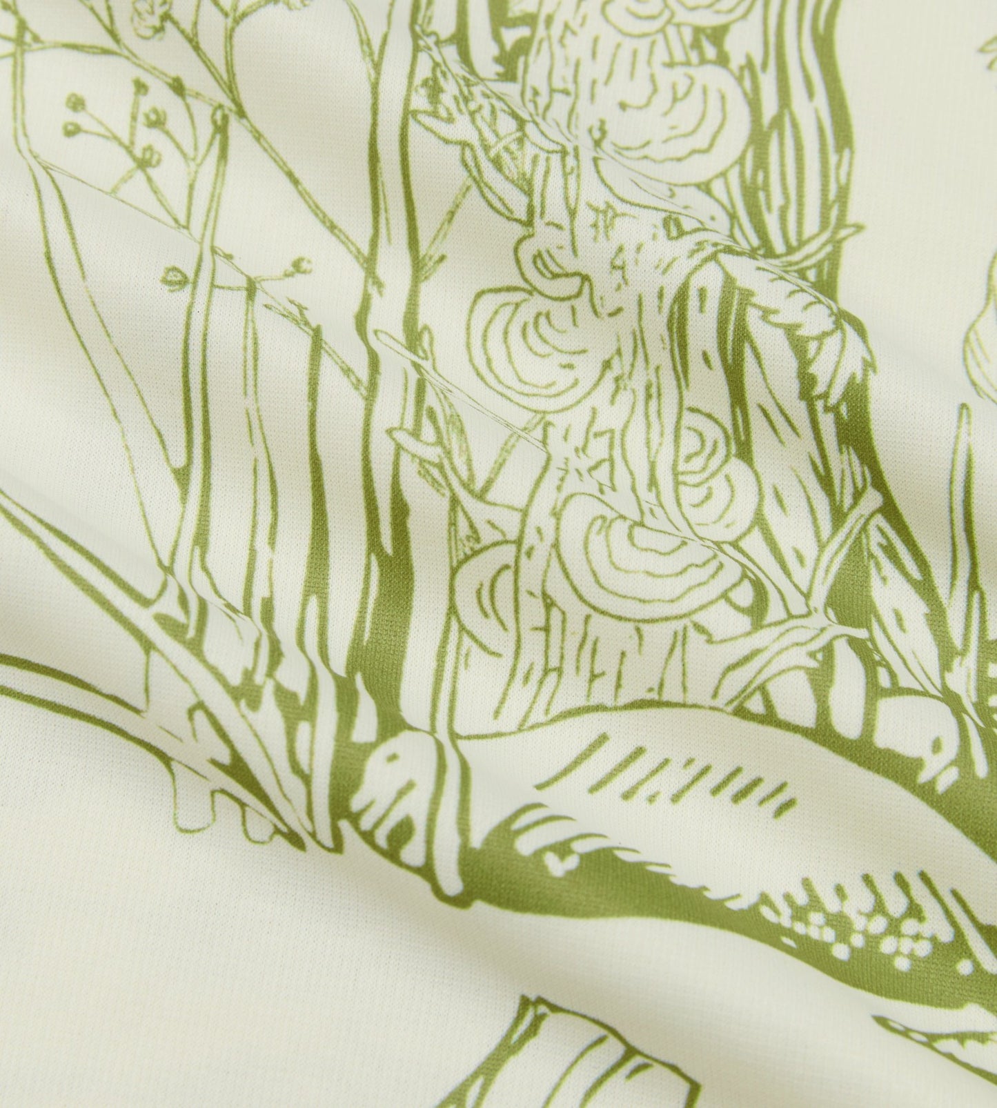 Head Golf Printed Polo - Cream/Green/Forest
