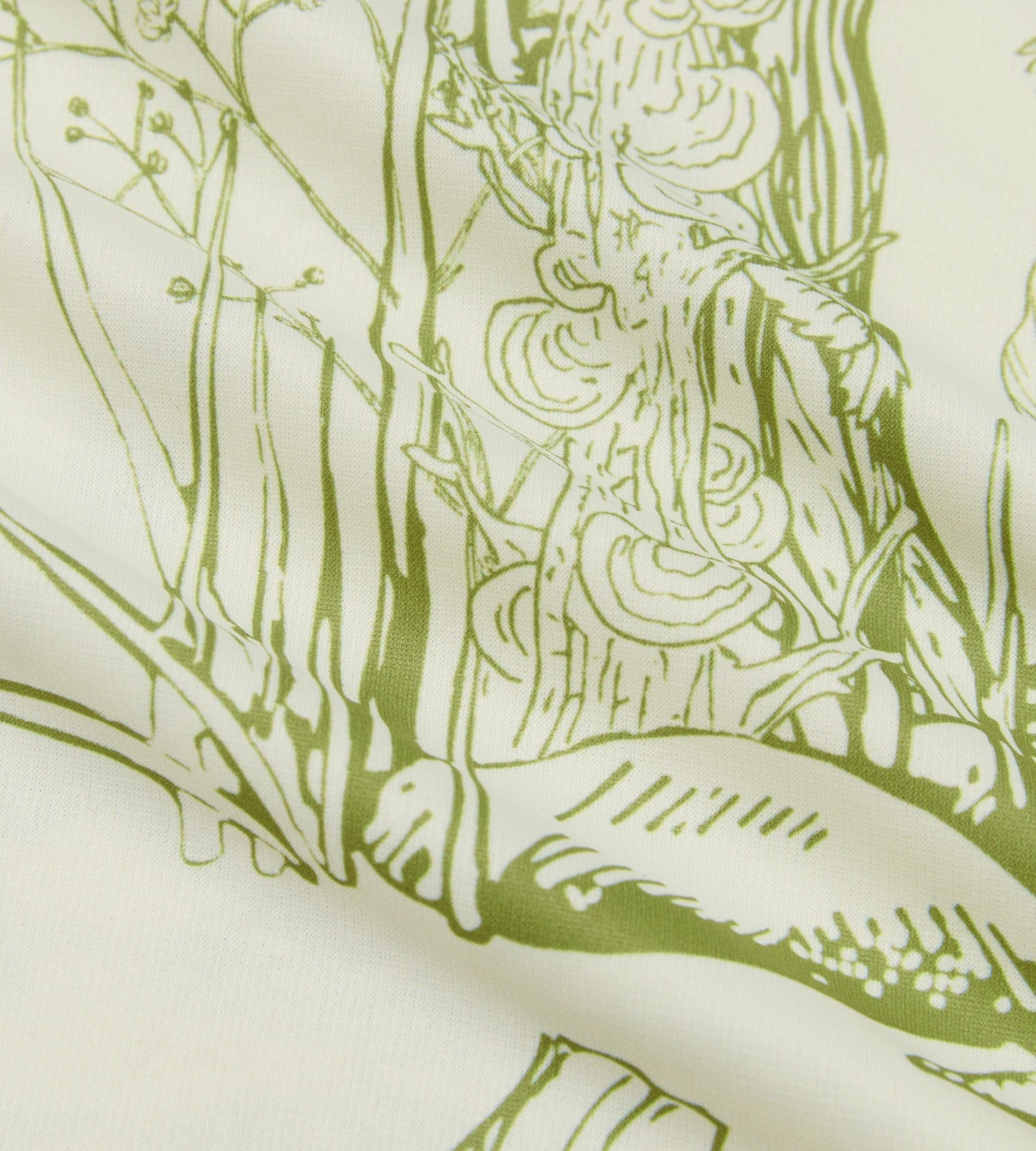 Head Golf Printed Polo - Cream/Green/Forest
