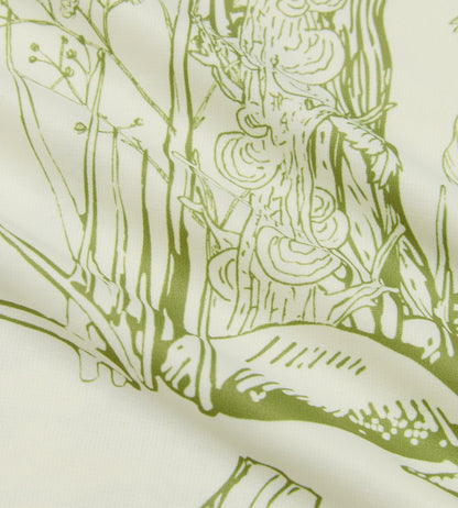 Head Golf Printed Polo - Cream/Green/Forest