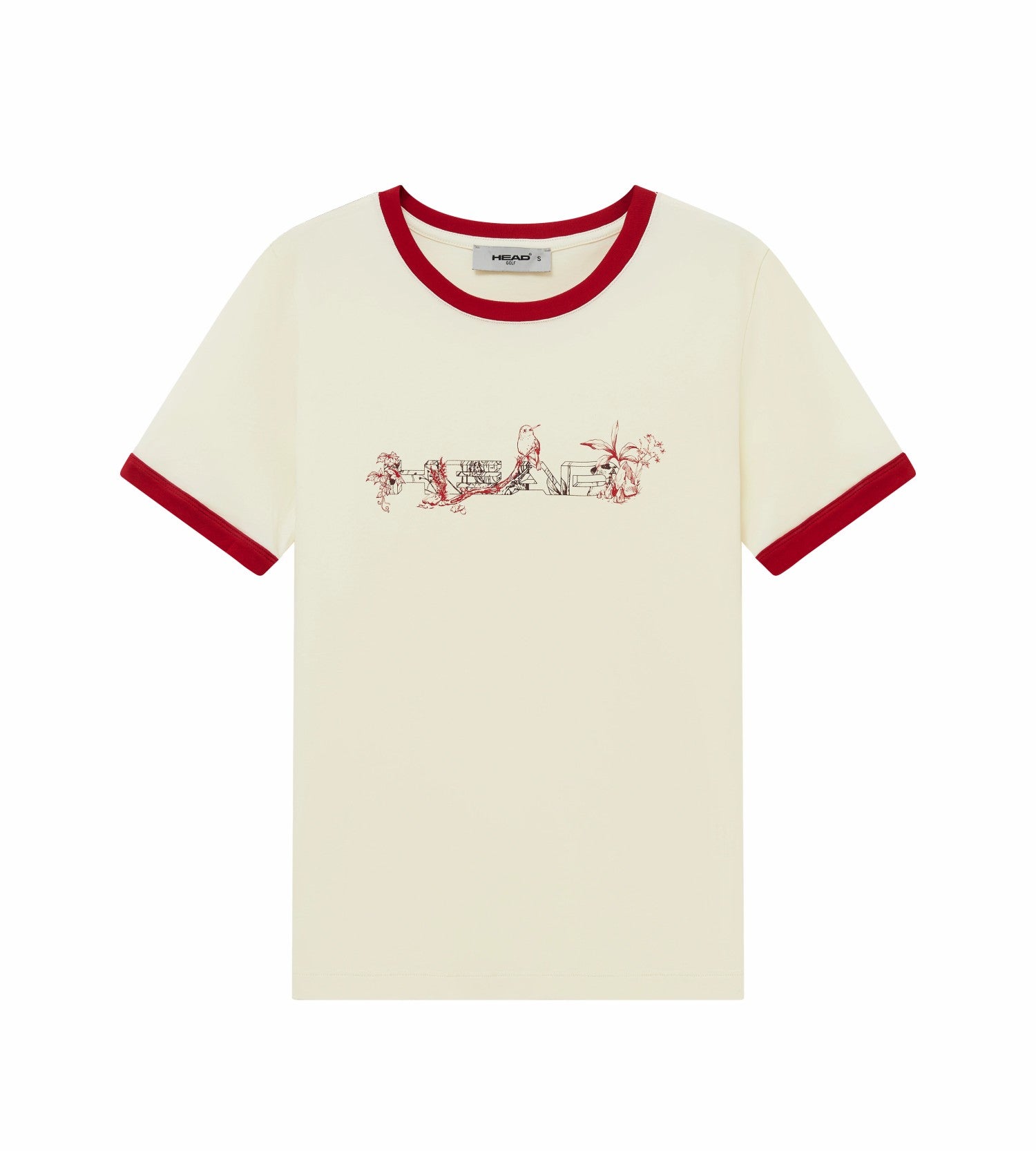 Head Golf Forest Printed Graphic Tee - SAVVY RED