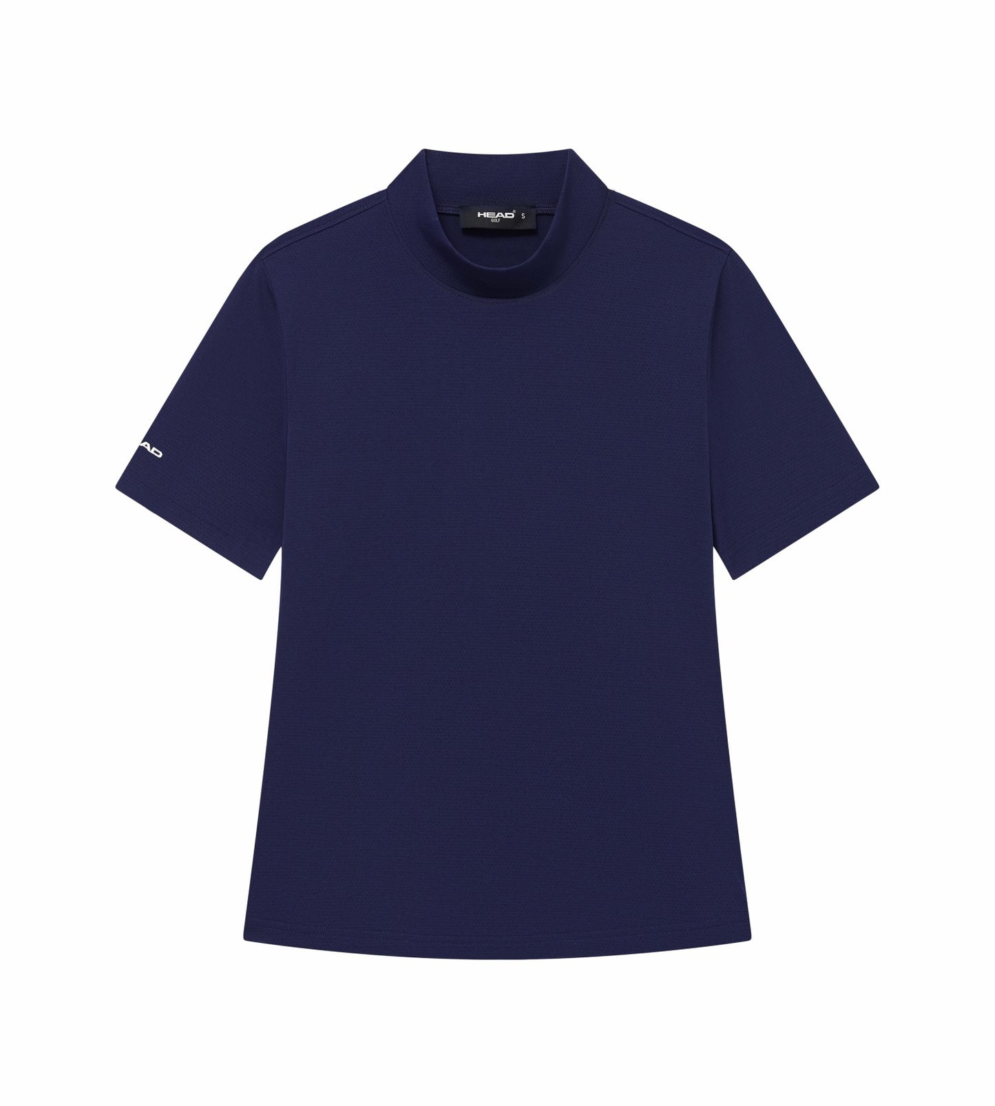 Head Golf Performance Mock Neck Tee - Deep Navy