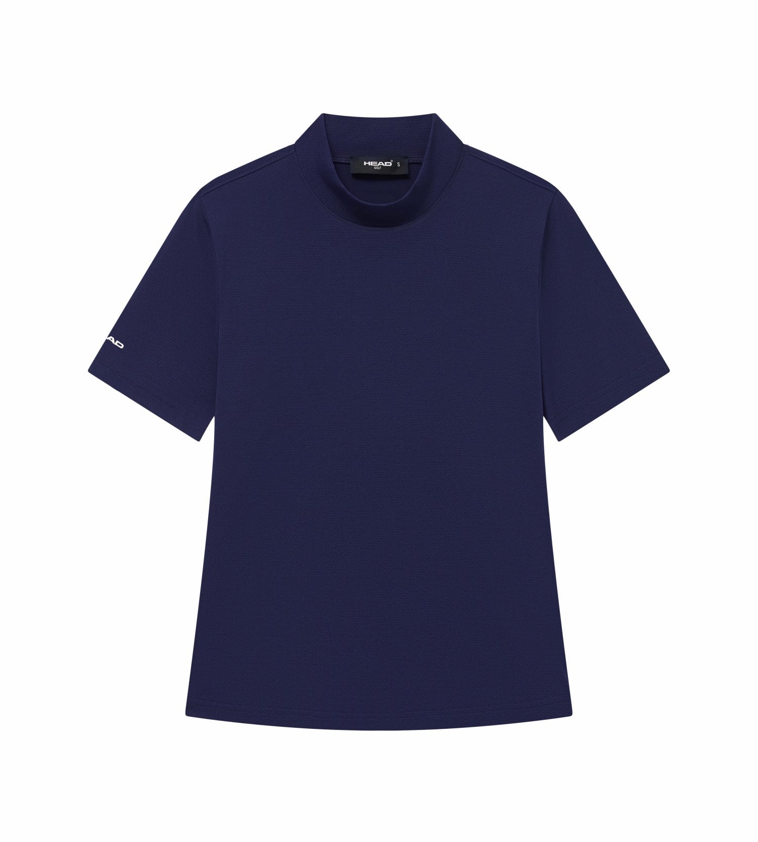 Head Golf Performance Mock Neck Tee - Deep Navy