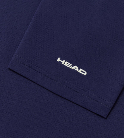 Head Golf Performance Mock Neck Tee - Deep Navy