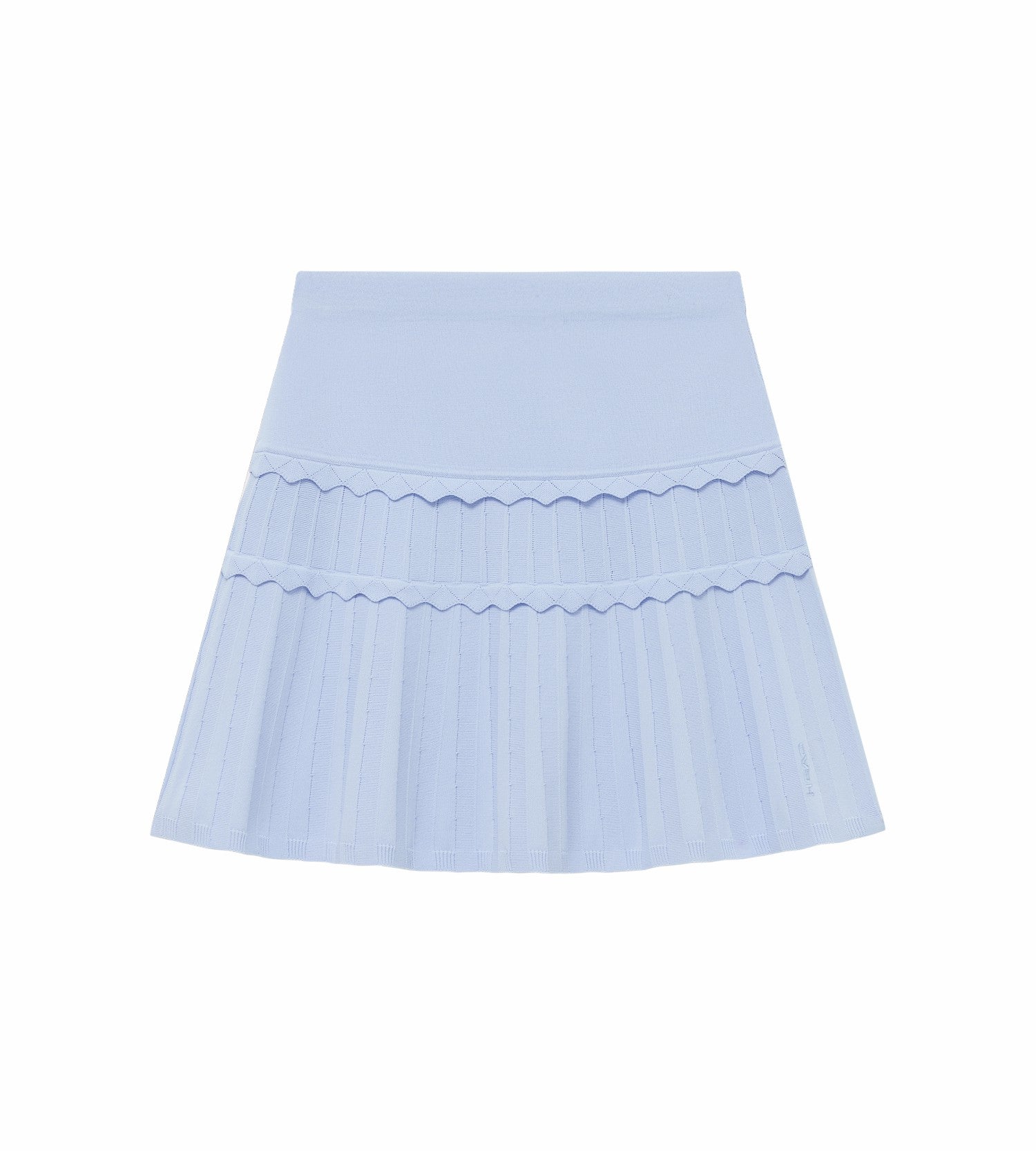 Head Golf Eyelet Knit Skirt - DUSTY BLUE