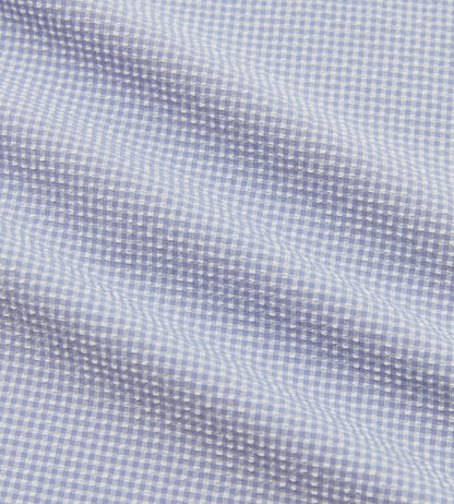 Head Golf Yoke Pleat Skirt - CREAM/DUSTY BLUE