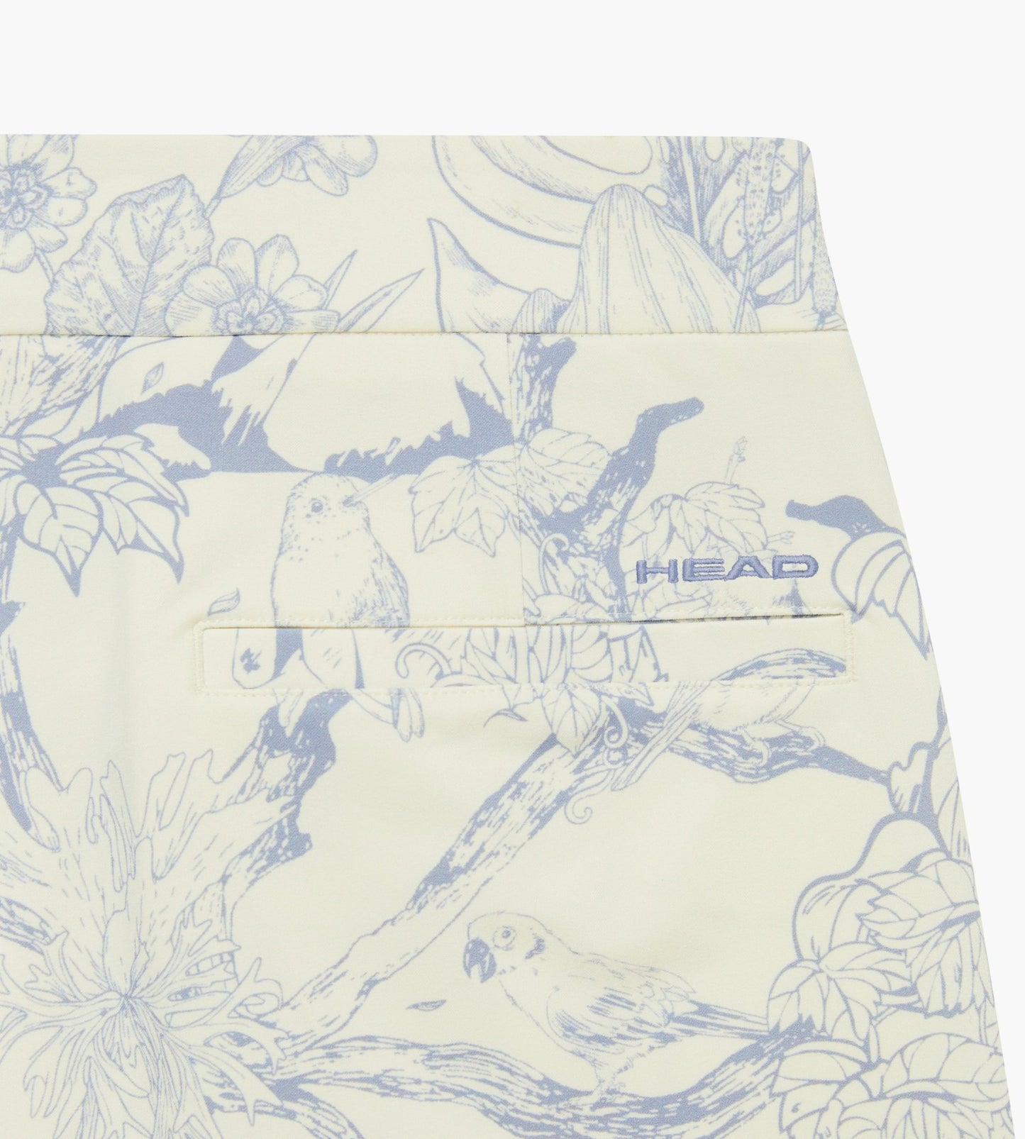 Head Golf Signature Skorts - Cream/Blue/Forest