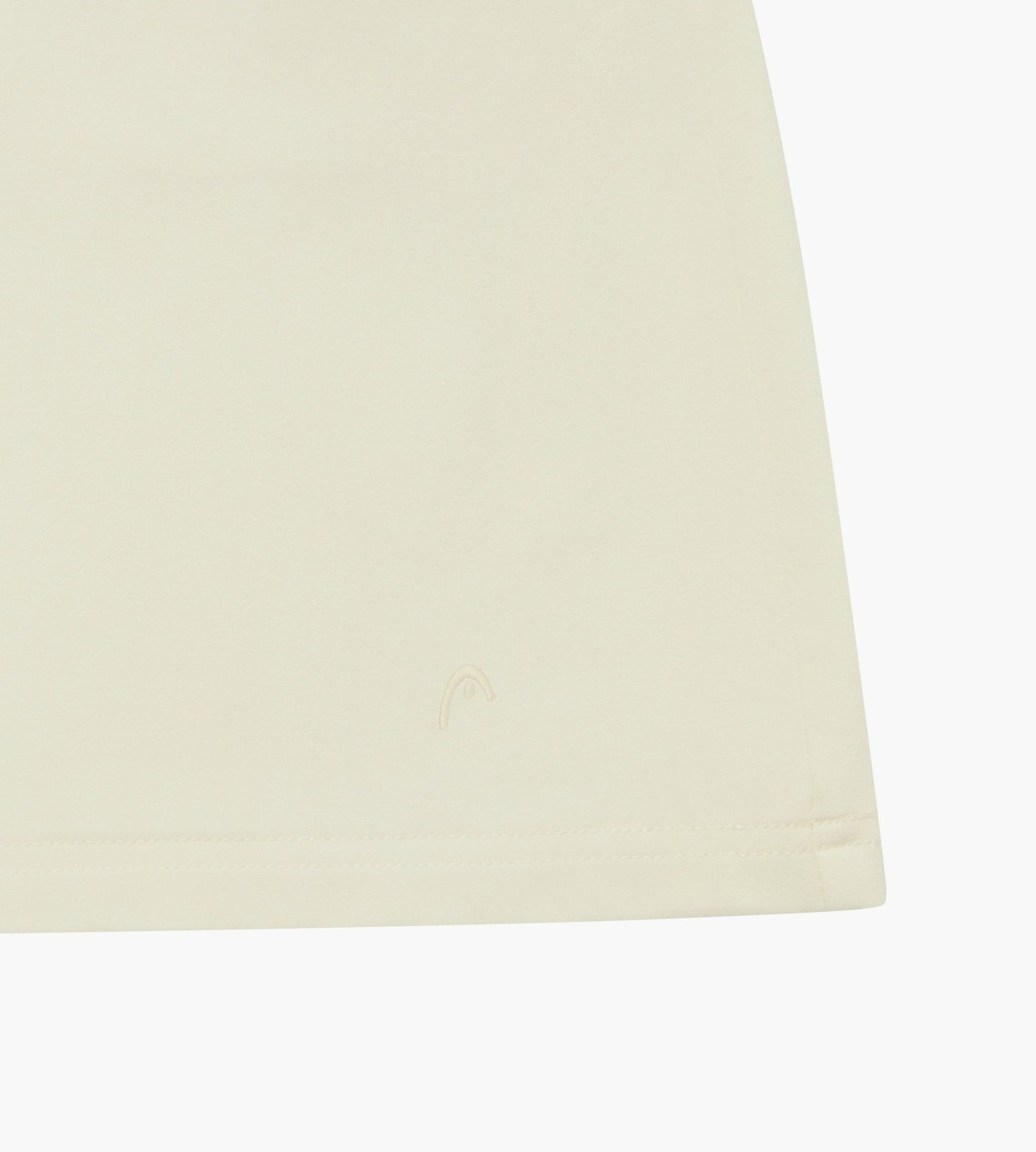 Head Golf Yoke Pleat Skirt - Cream