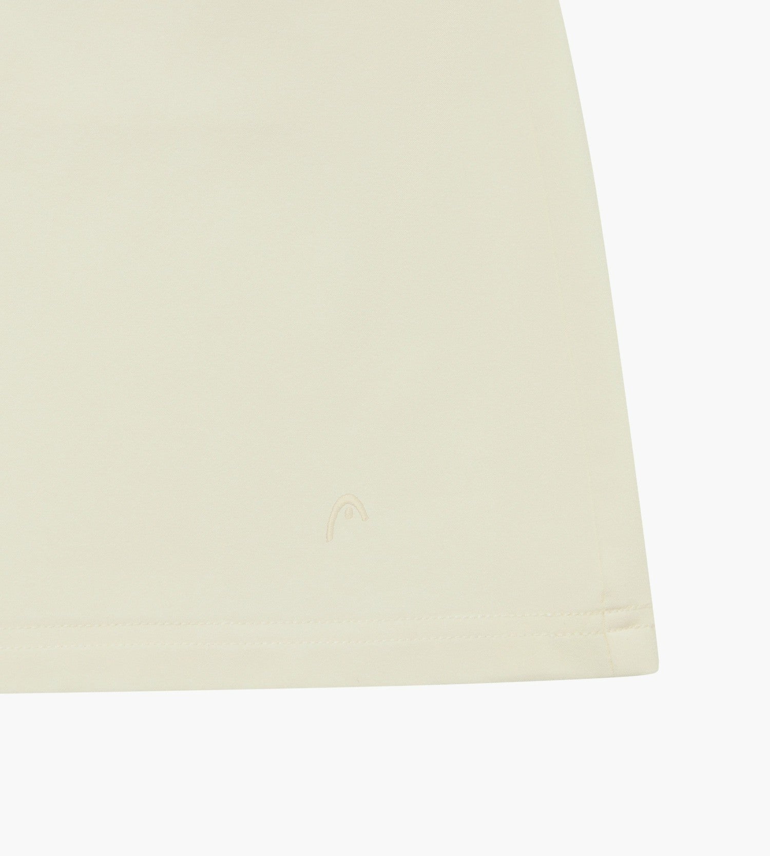 Head Golf Yoke Pleat Skirt - Cream