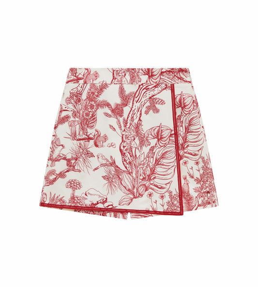 Head Golf Womens Signature skort - Red-Botanical