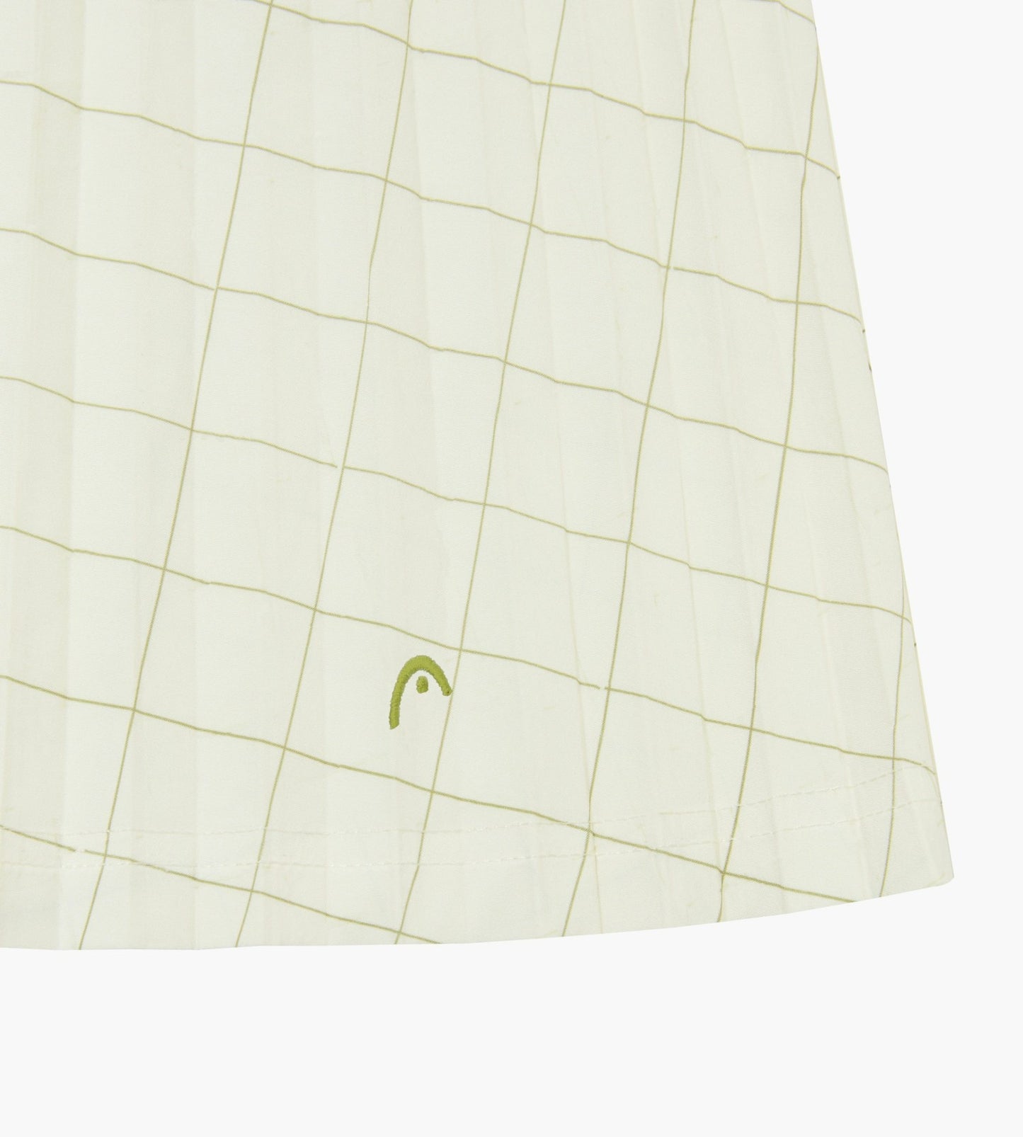 Head Golf Midi Pleat Skirt - Score Card Print