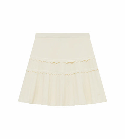Head Golf Womens Eyelet Knit Skirt - Cream