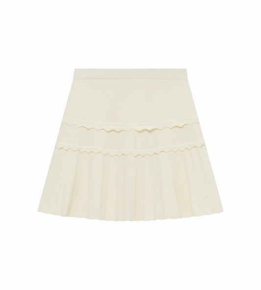 Head Golf Womens Eyelet Knit Skirt - Cream