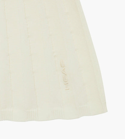 Head Golf Womens Eyelet Knit Skirt - Cream