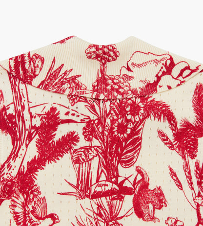 Head Golf Womens Knit Pleat Dress - Red-Botanical