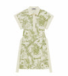 Cream/Green/Forest
