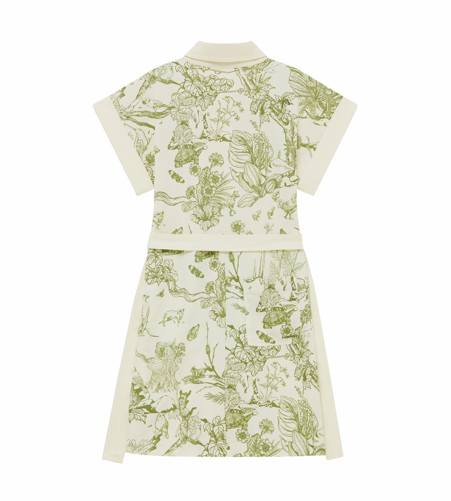 Head Golf Dolman Sleeve Dress - Cream/Green/Forest