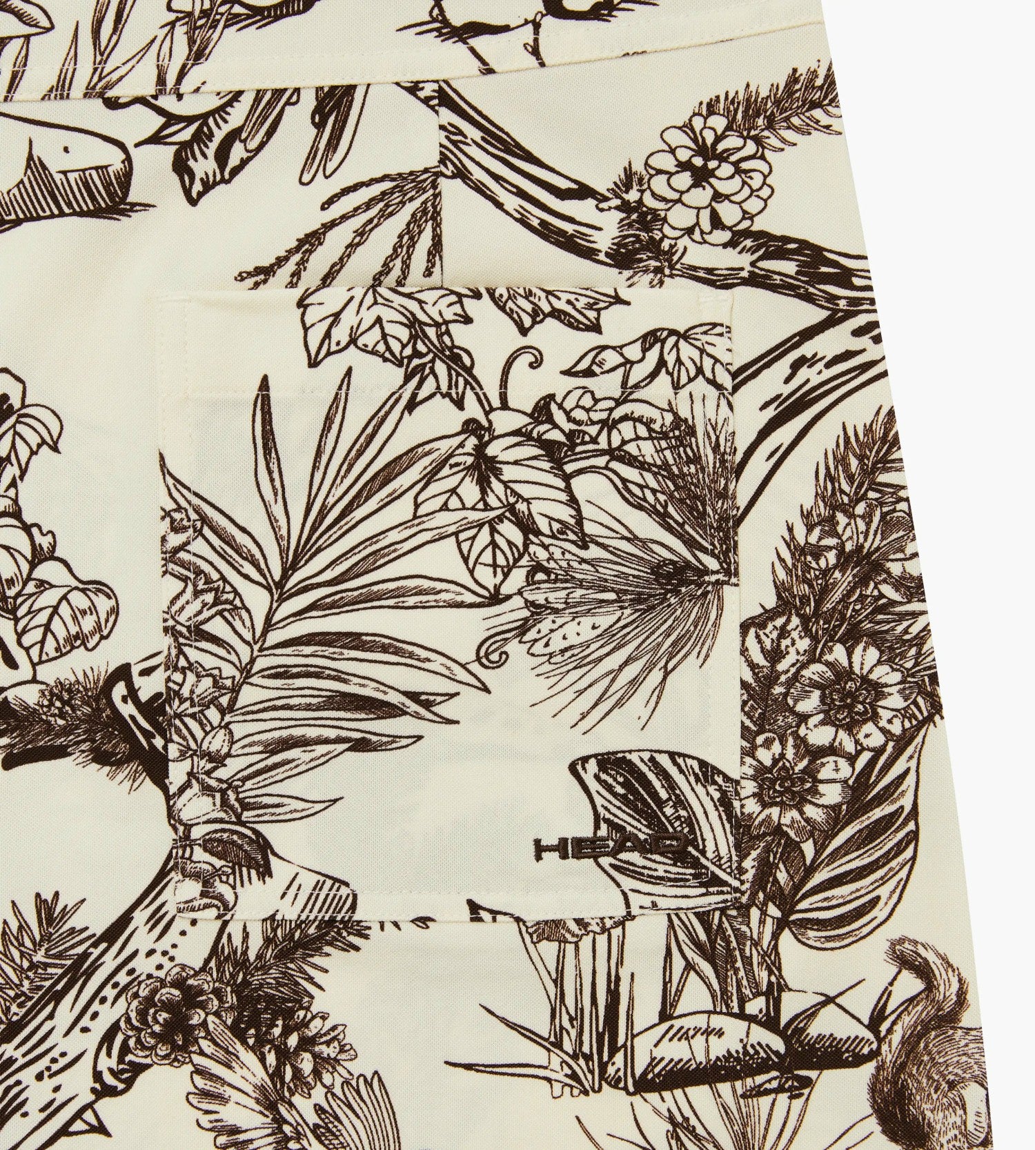 Head Golf Womens Sleeve Rolled Dress - Brown-Botanical