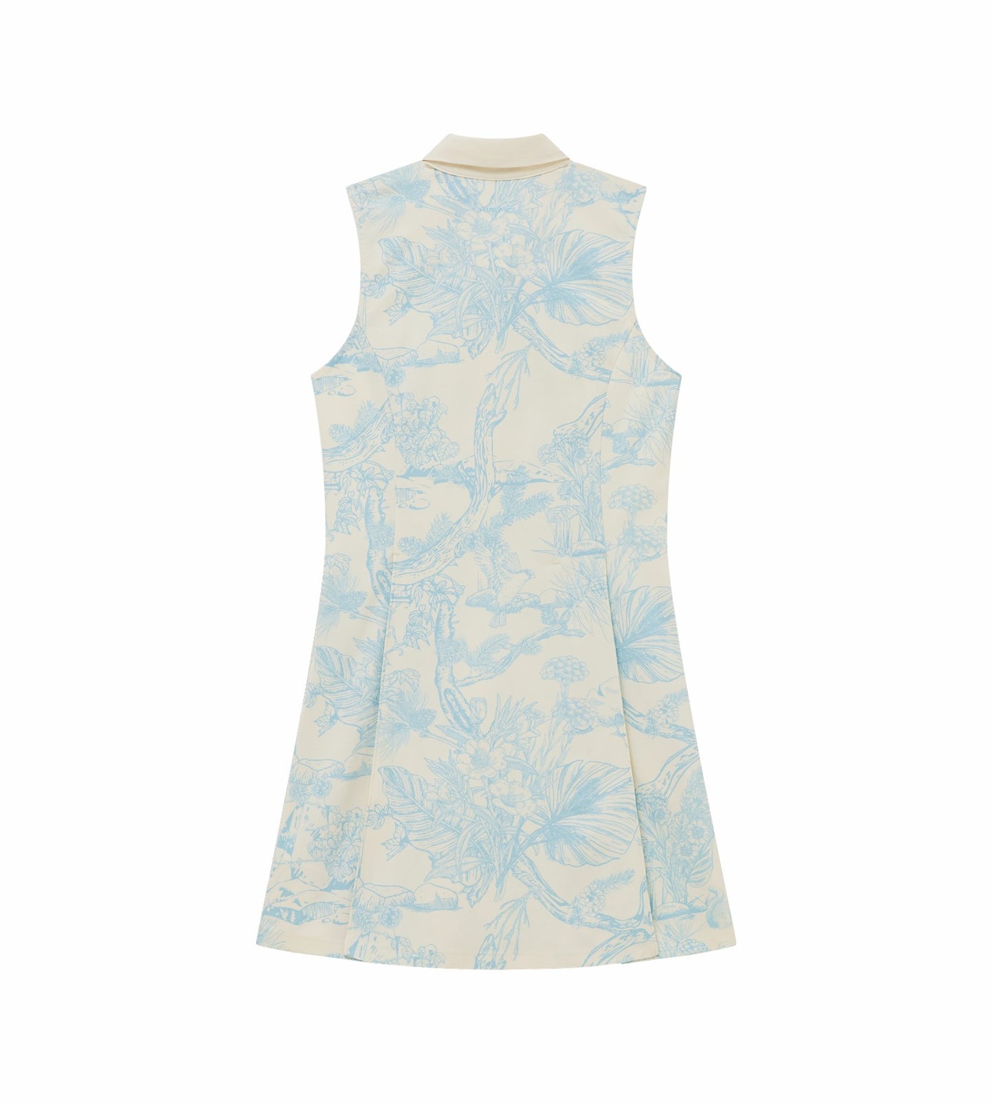 Head Golf Womens Signature Polo Dress - Blue-Botanical