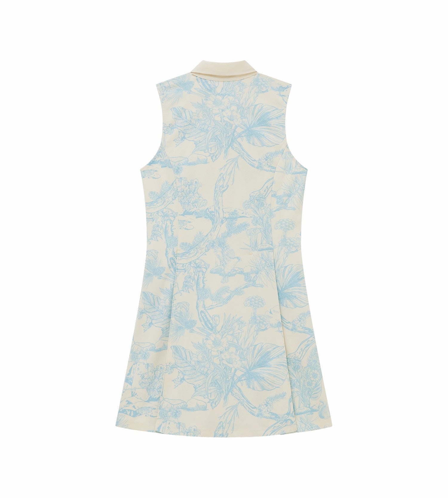 Head Golf Womens Signature Polo Dress - Blue-Botanical