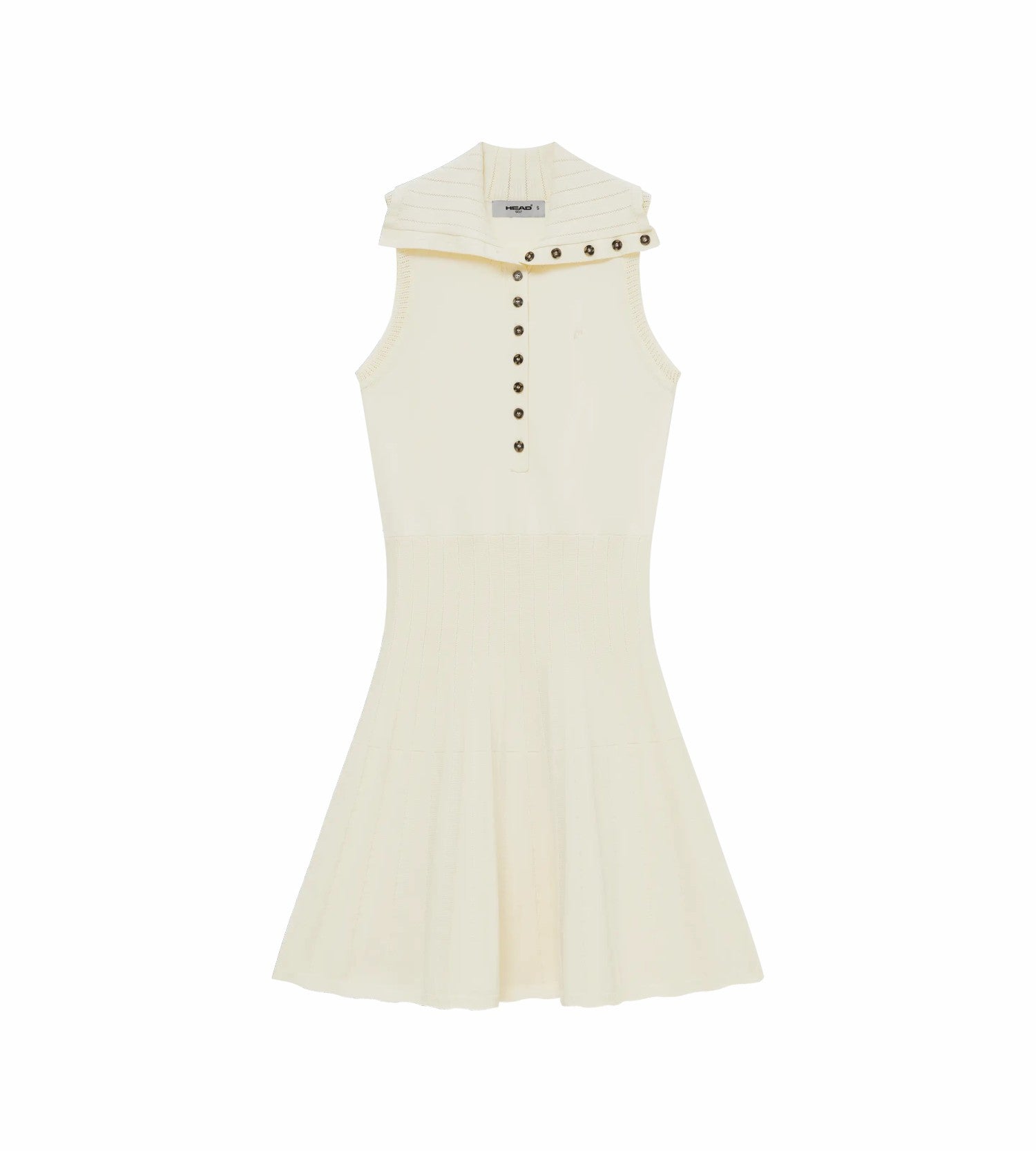 Head Golf Womens Sleeveless Knit Dress - Cream
