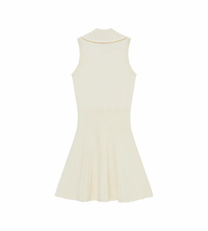 Head Golf Womens Sleeveless Knit Dress - Cream