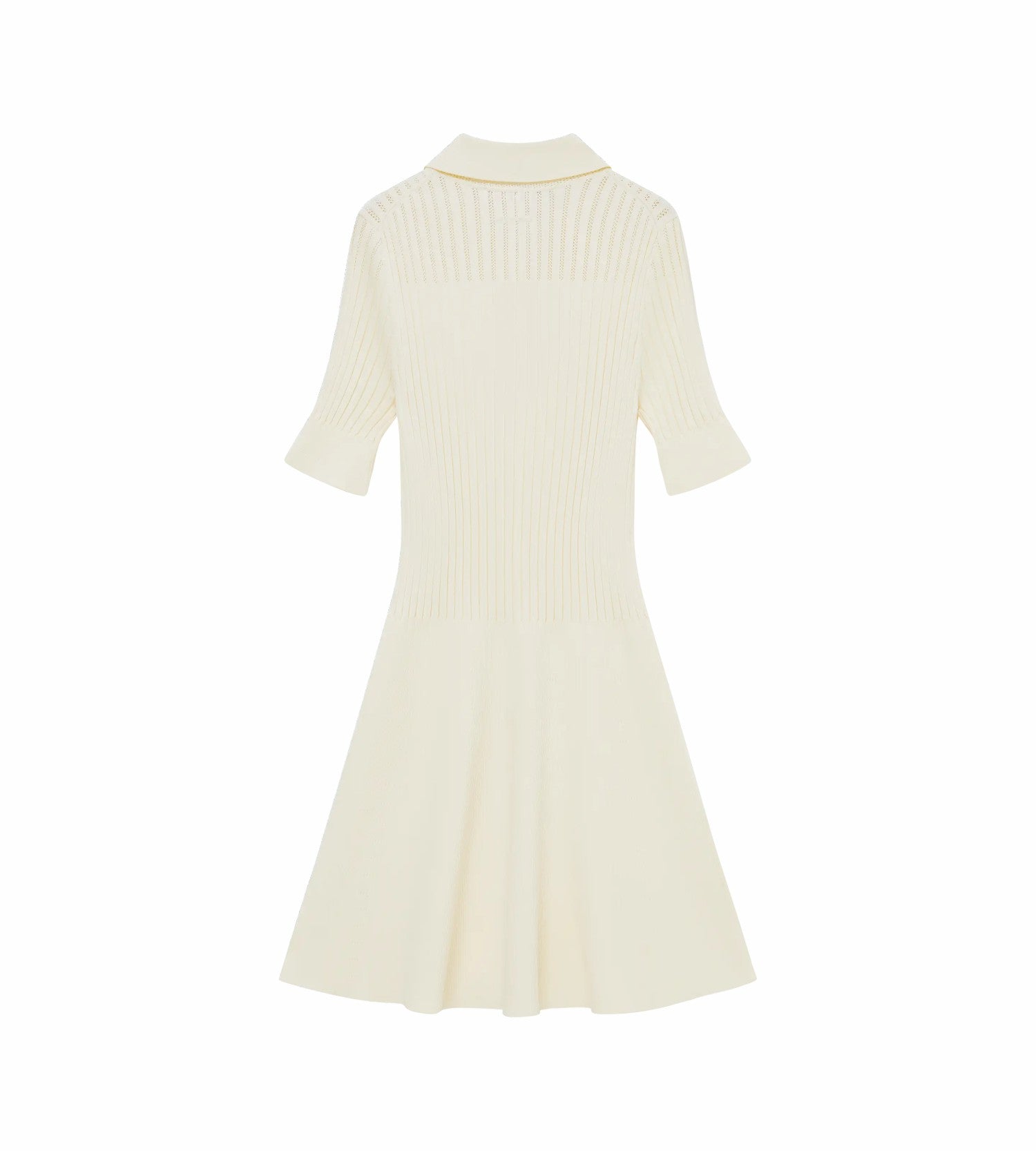 Head Golf Womens Godet Knit Dress - Cream