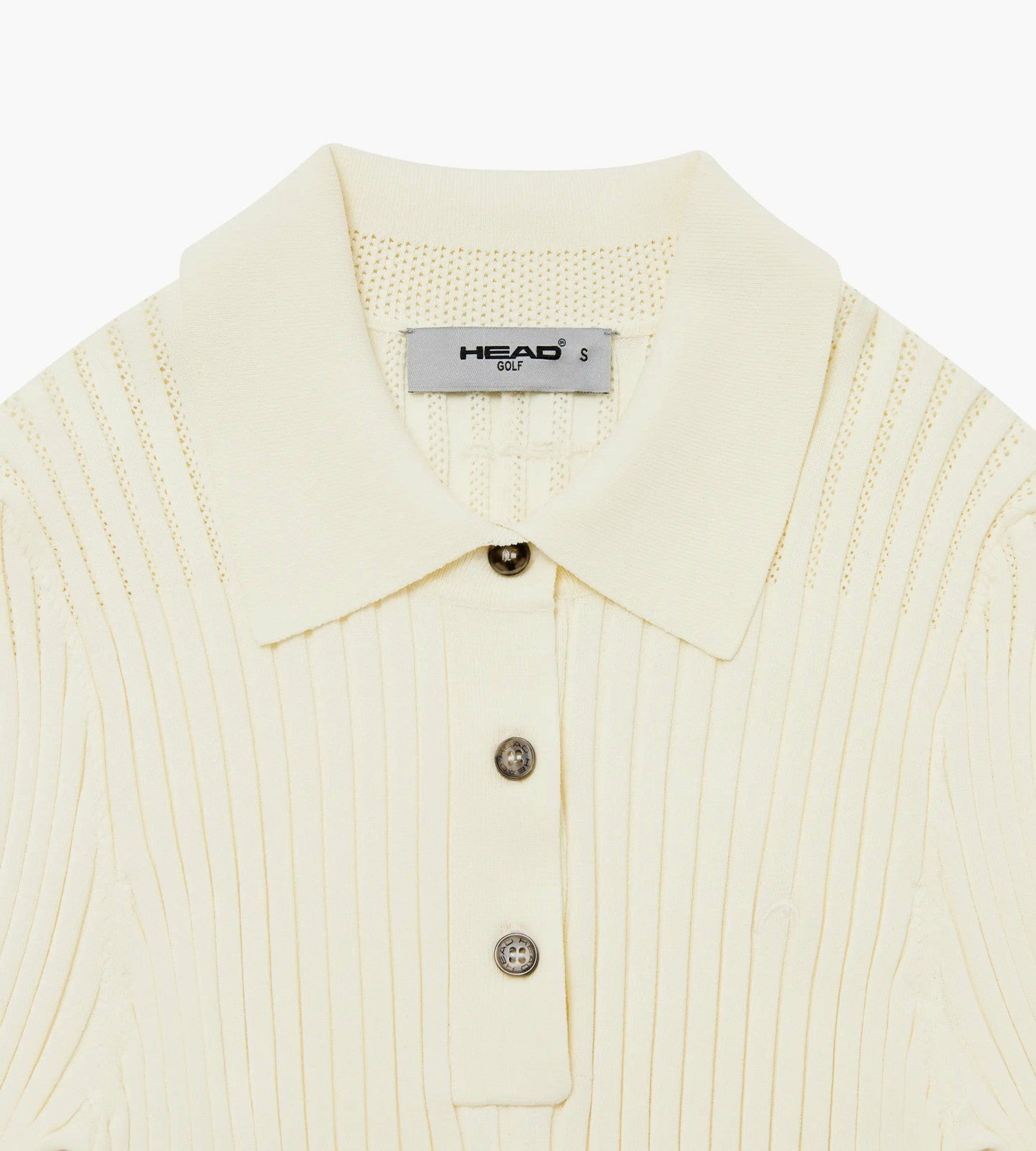Head Golf Womens Godet Knit Dress - Cream