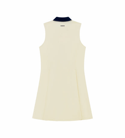 Head Golf Womens Signature Polo Dress - Cream