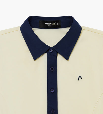 Head Golf Womens Signature Polo Dress - Cream