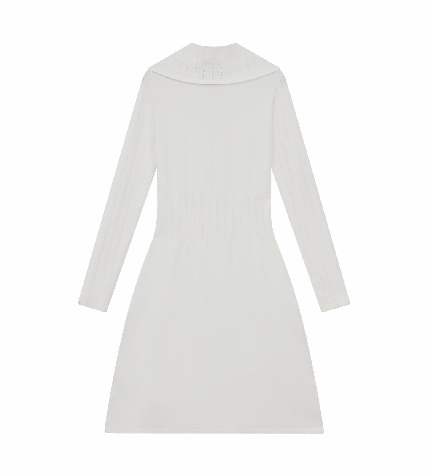 Head Golf Pointelle Knit Dress - White
