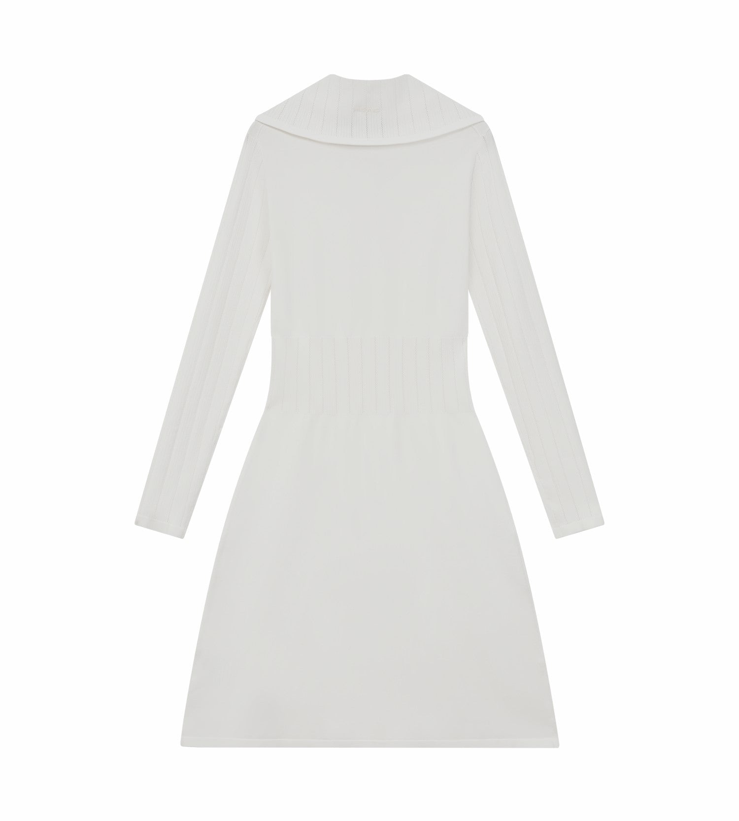 Head Golf Pointelle Knit Dress - White