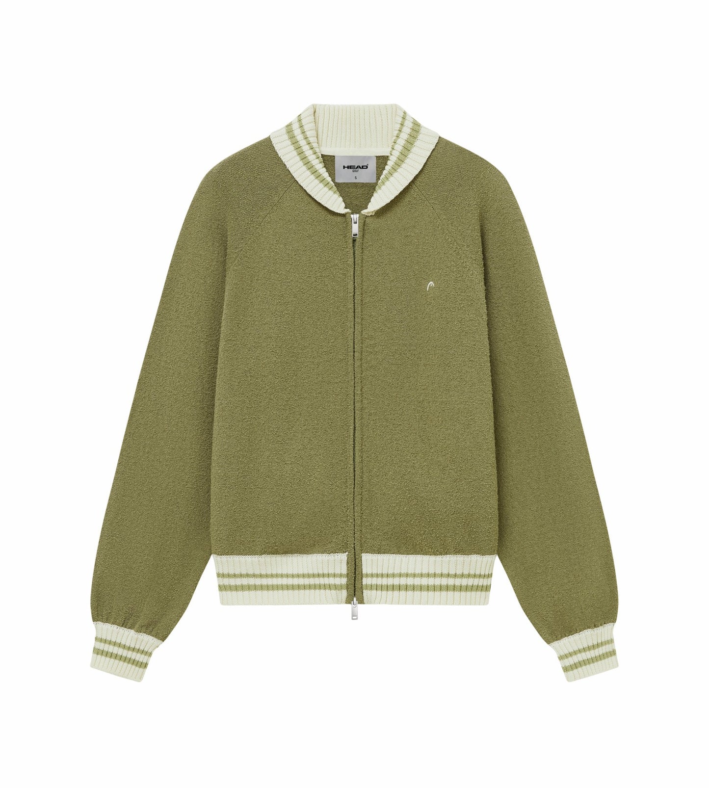 Head Golf Performance Knit Raglan Jacket - MOSS GREEN