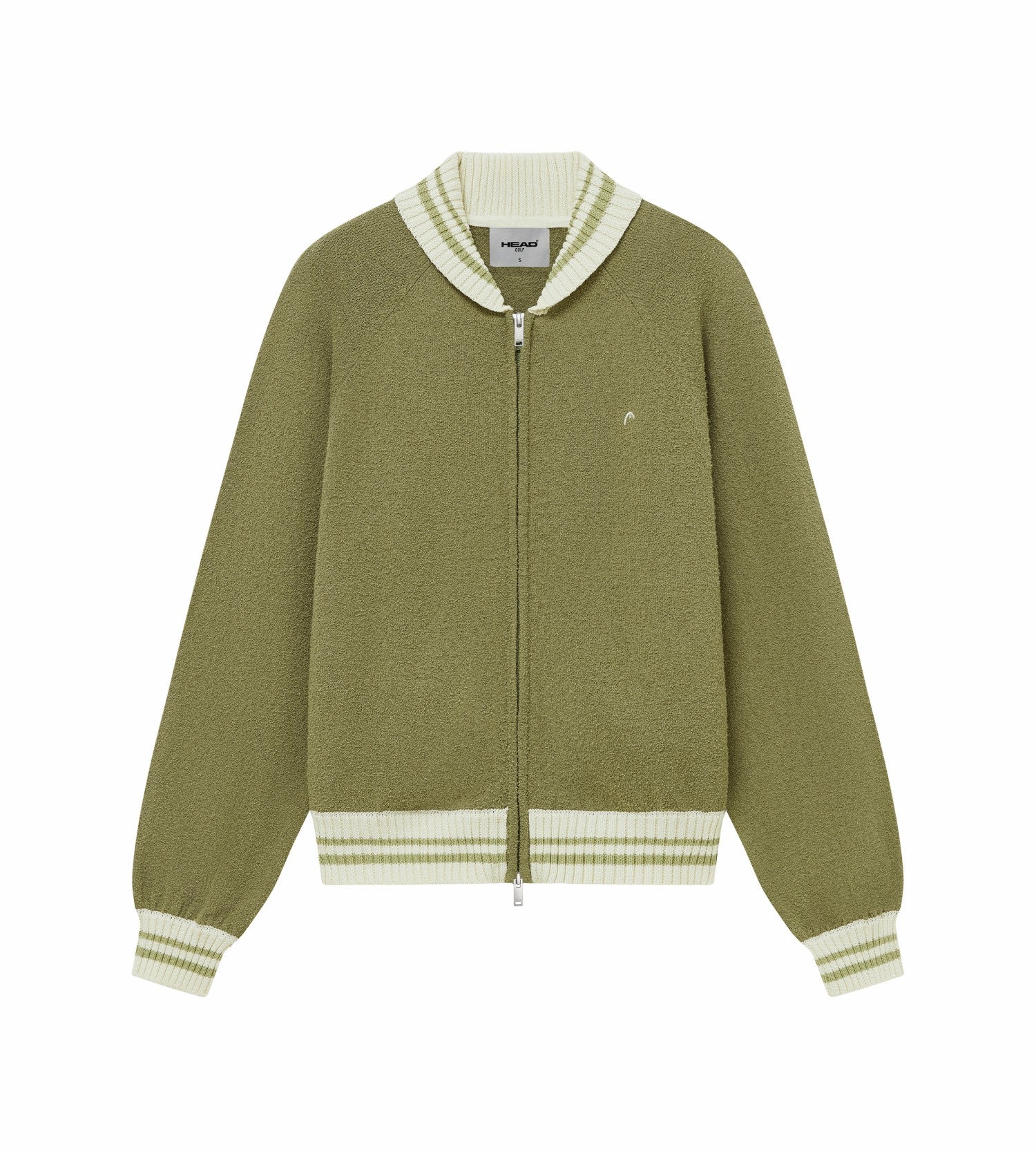 Head Golf Performance Knit Raglan Jacket - MOSS GREEN