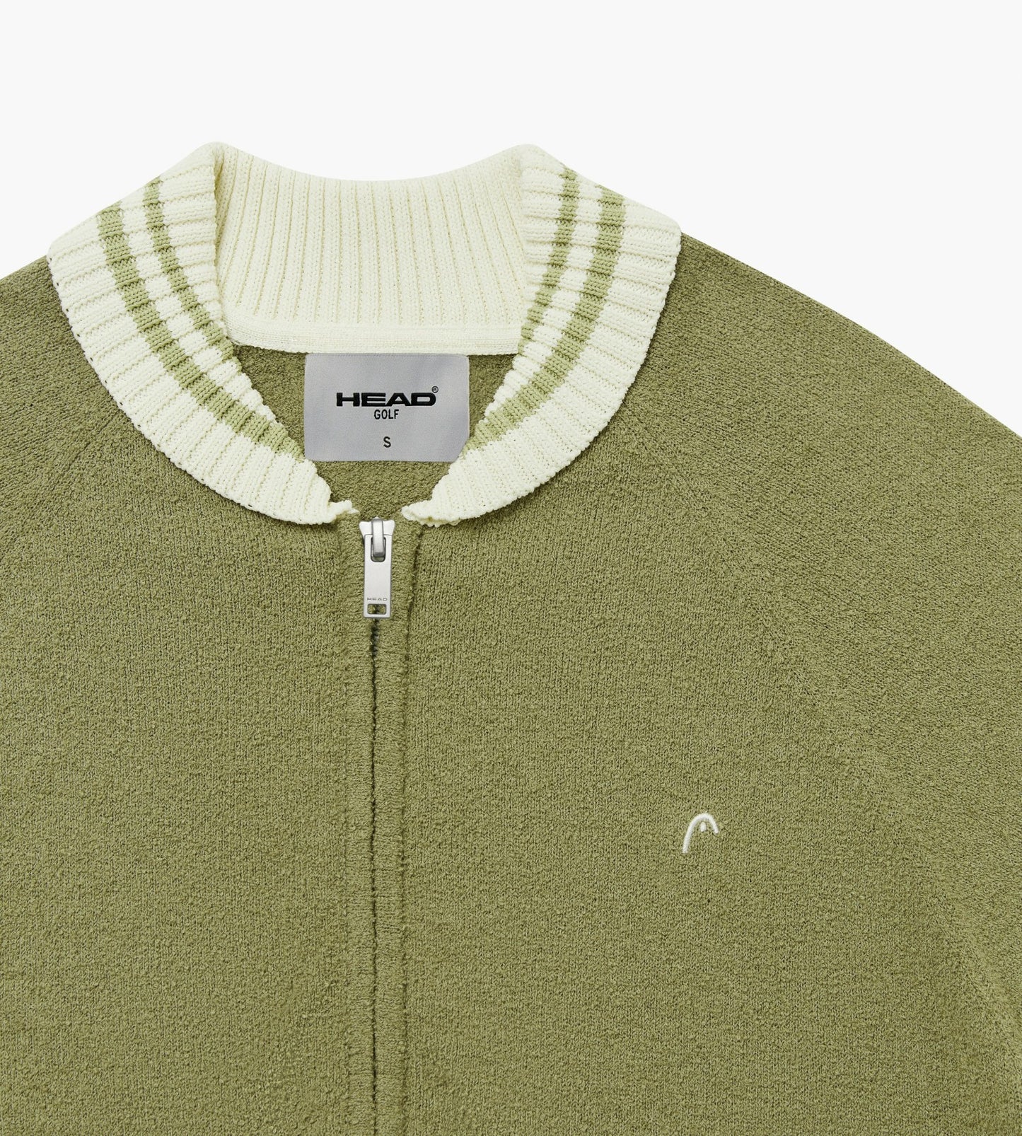 Head Golf Performance Knit Raglan Jacket - MOSS GREEN