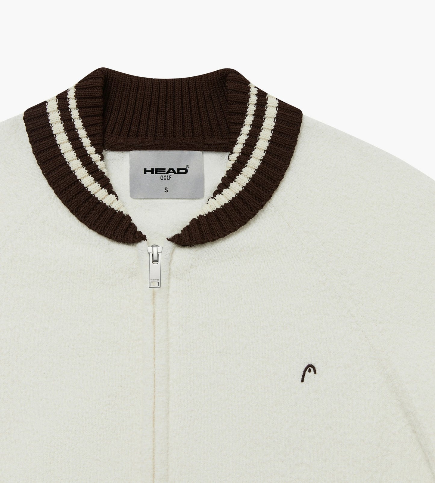 Head Golf Performance Knit Raglan Jacket - Cream