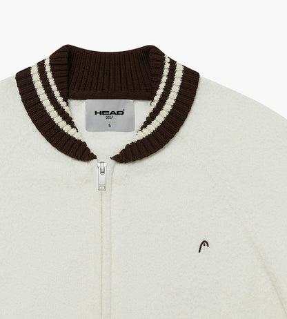 Head Golf Performance Knit Raglan Jacket - Cream
