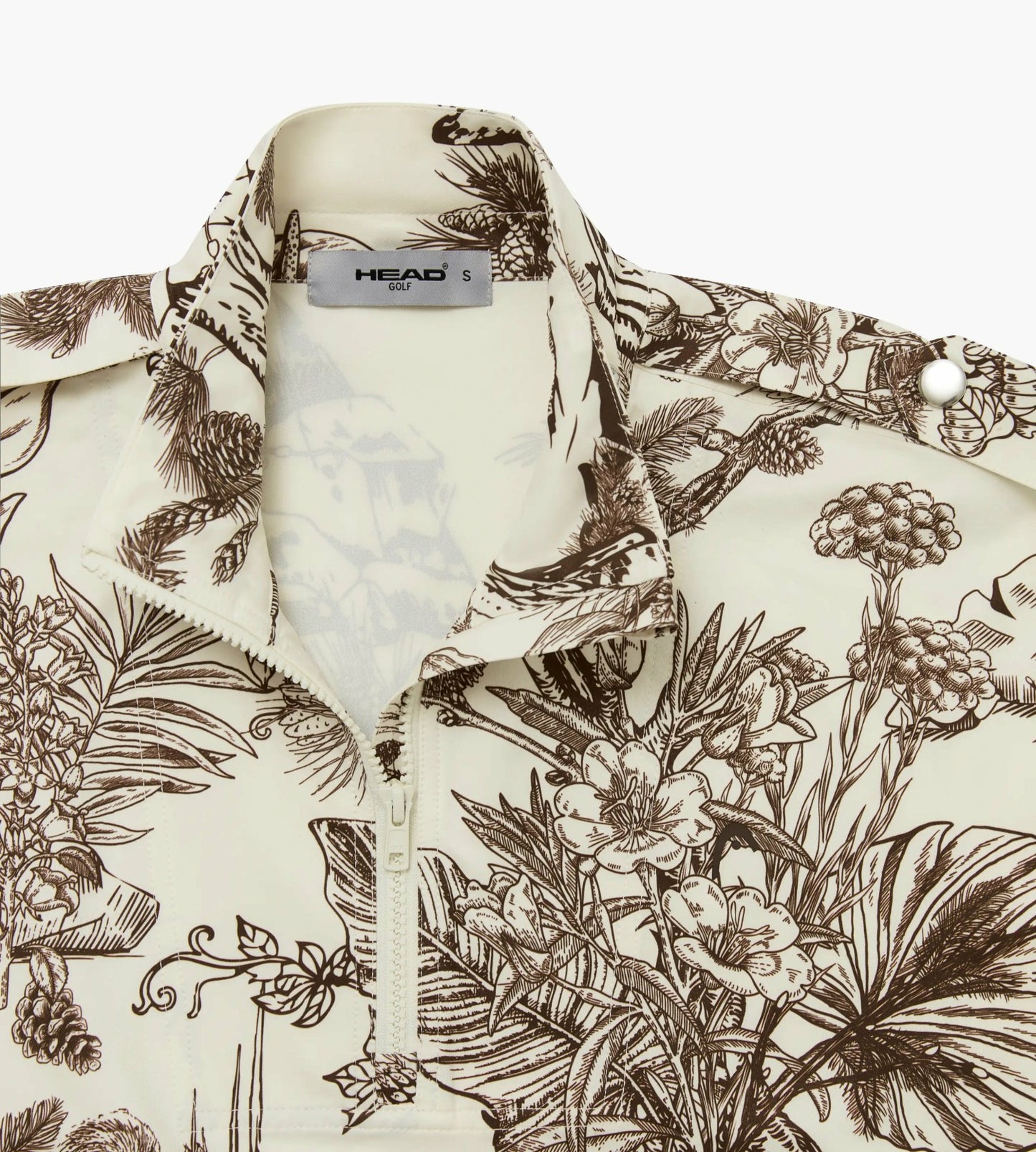 Head Golf Womens Poncho - Brown-Botanical