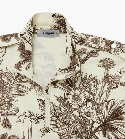 Head Golf Womens Poncho - Brown-Botanical