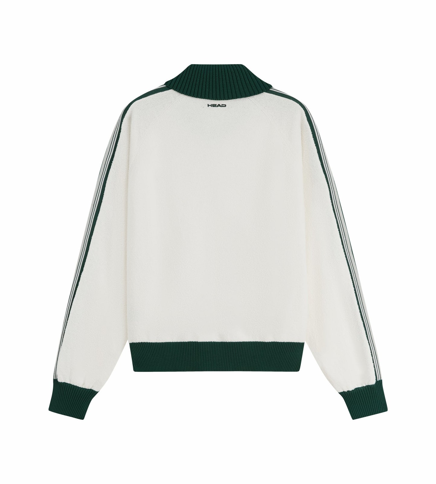 Head Golf Knit Raglan Tape Jacket - White