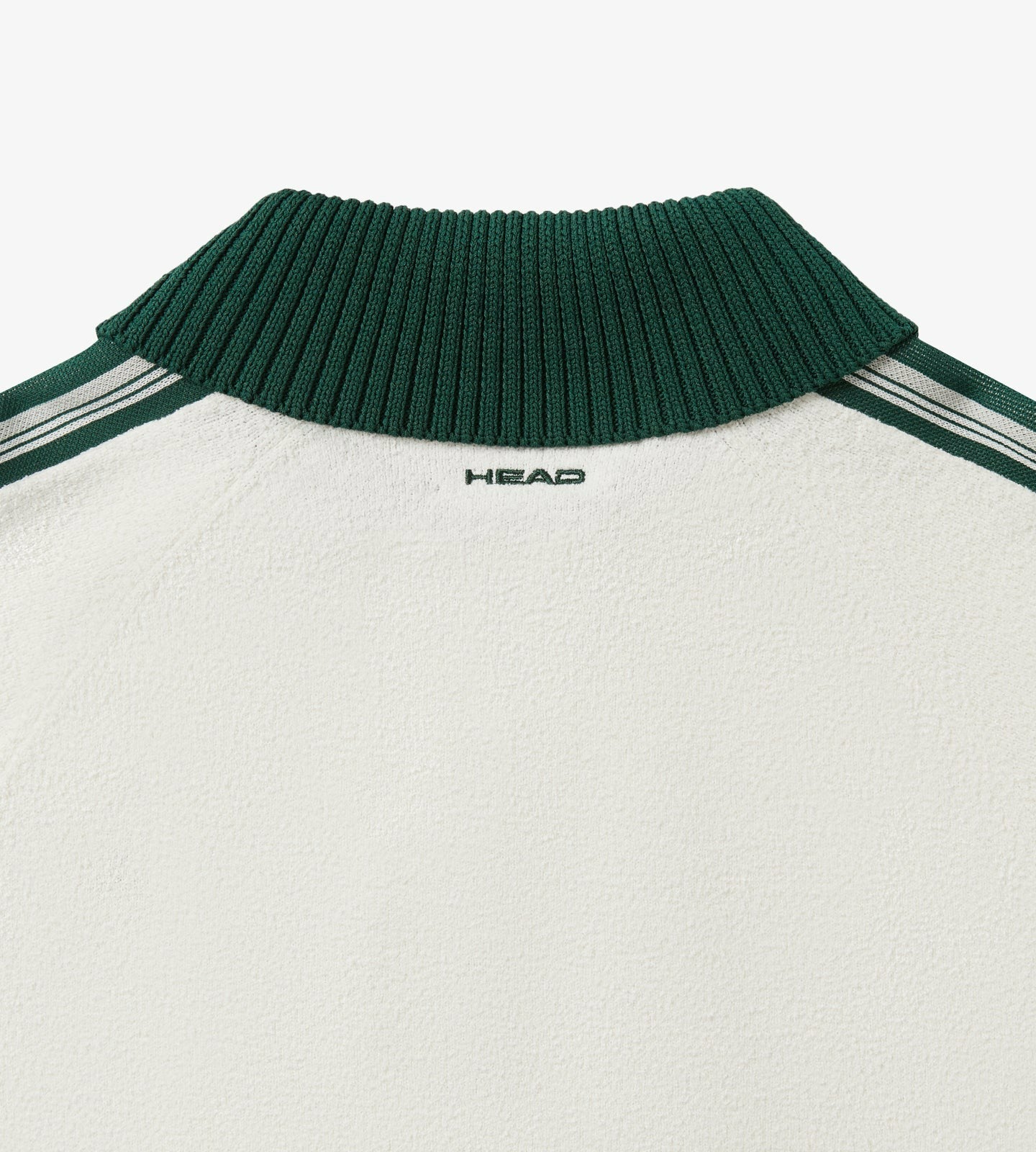 Head Golf Knit Raglan Tape Jacket - White