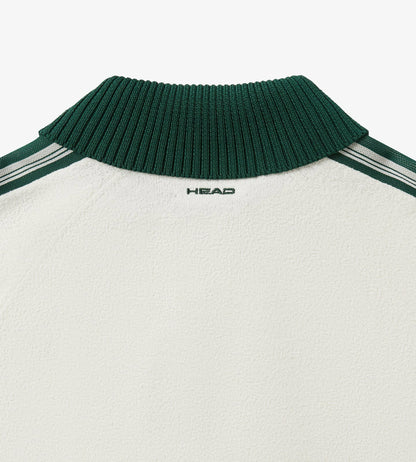 Head Golf Knit Raglan Tape Jacket - White