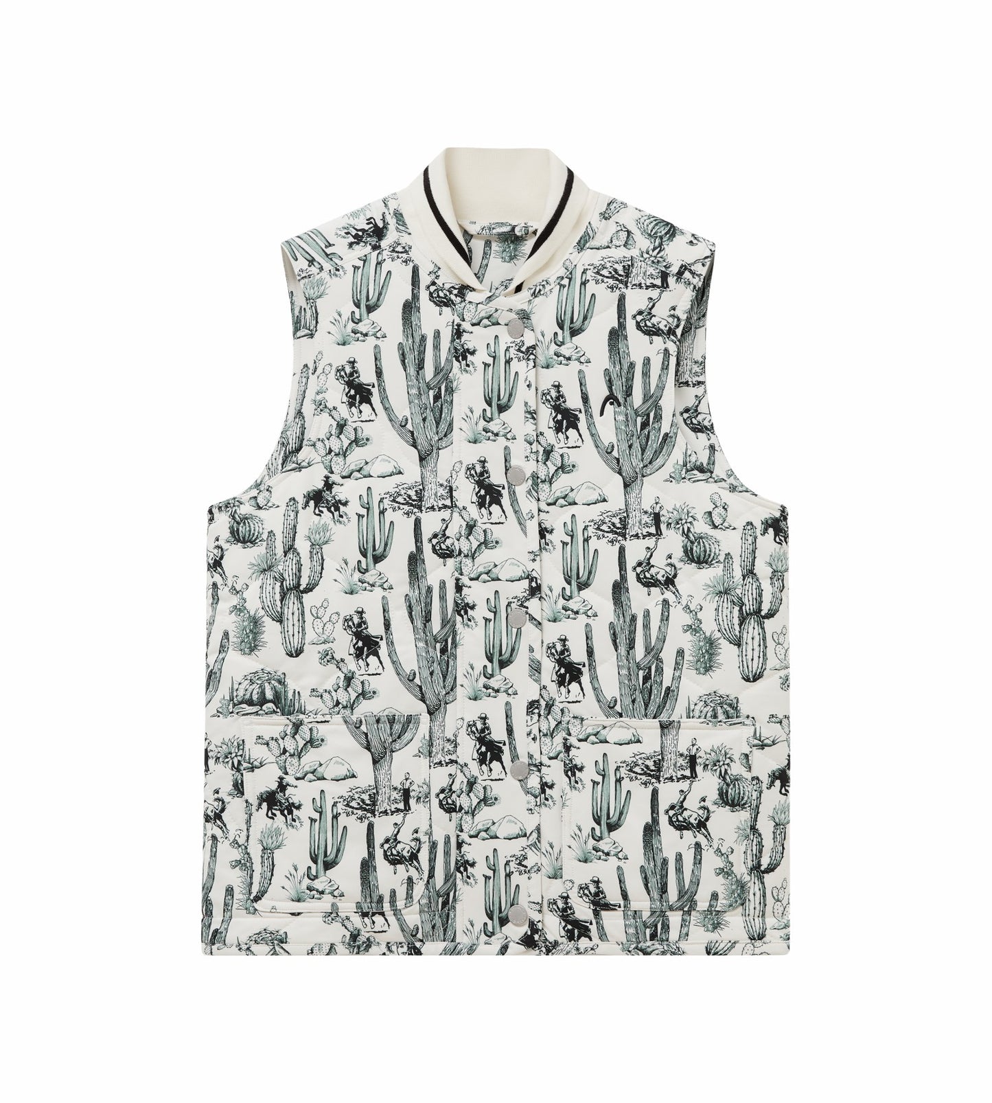 Head Golf Quilted Vest - Black-cactus