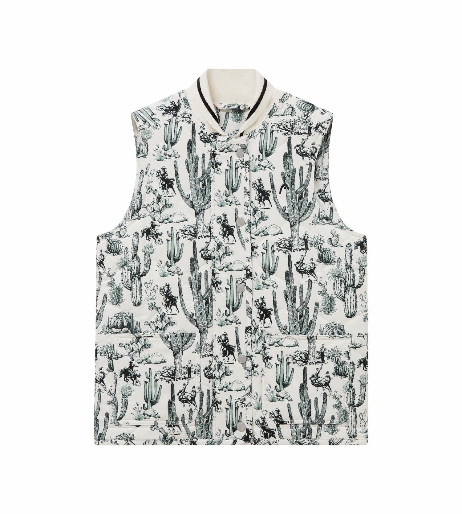 Head Golf Quilted Vest - Black-cactus