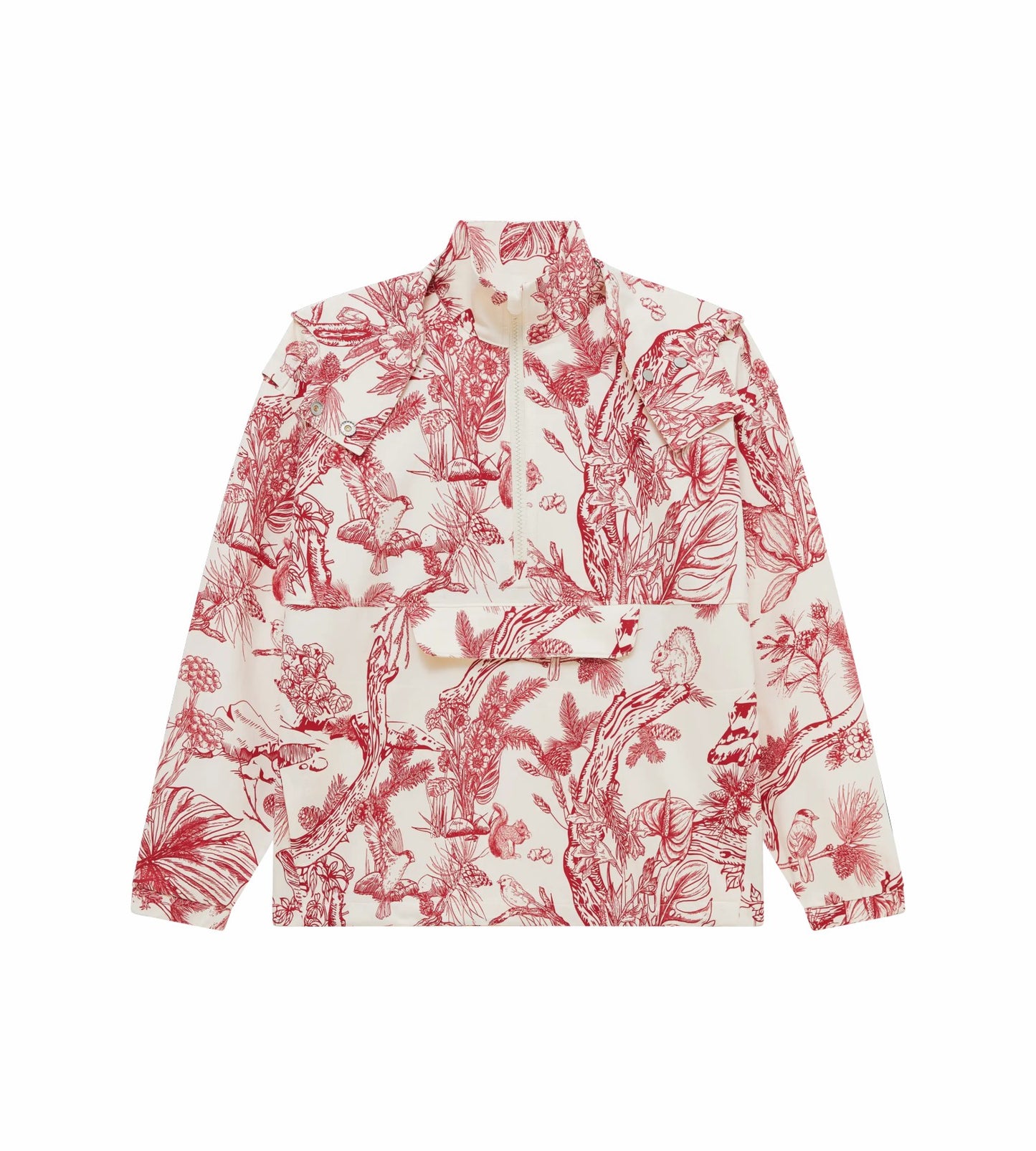 Head Golf Womens Signature Anorak - Red-Botanical