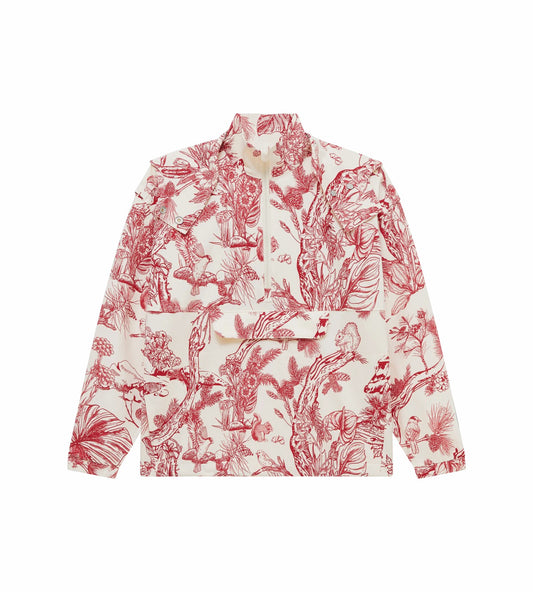 Head Golf Womens Signature Anorak - Red-Botanical