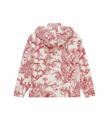 Head Golf Womens Signature Anorak - Red-Botanical