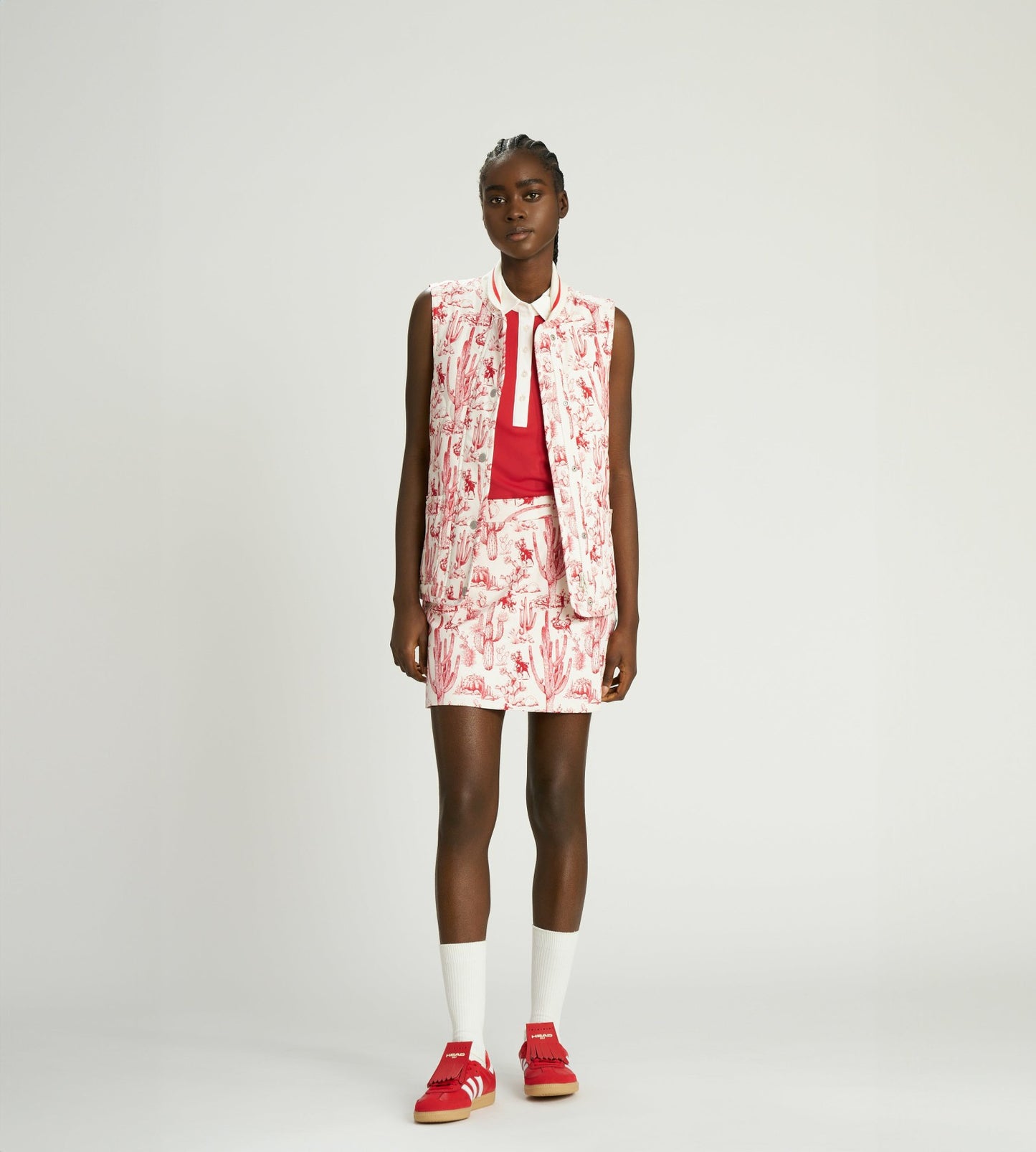 Head Golf Quilted Vest - Red-Cactus