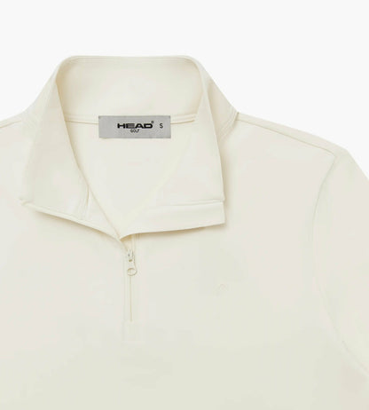 Head Golf Womens Quarter Zip - Cream